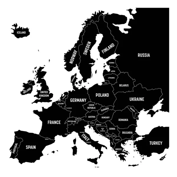 Western Europe Map Icon